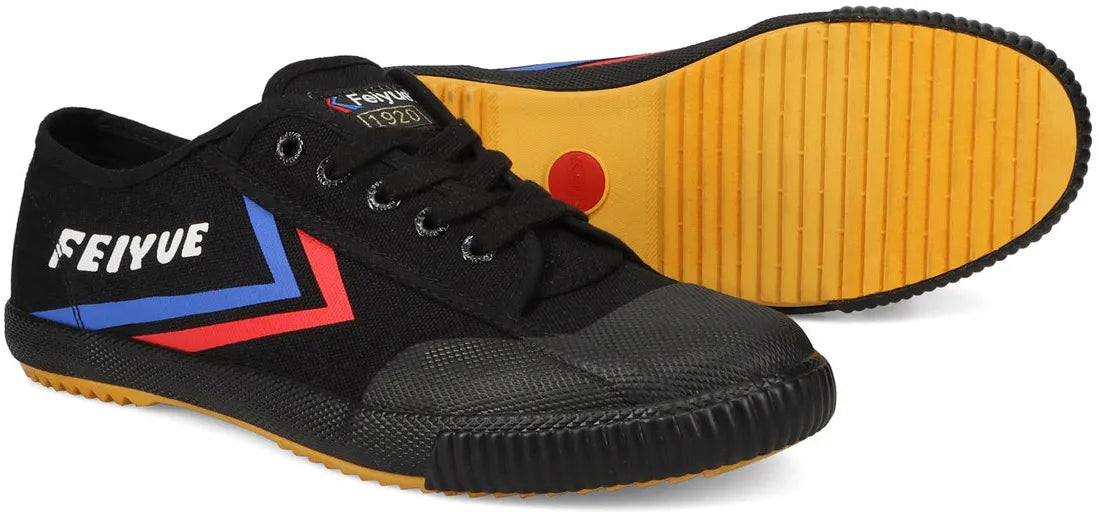 Kinderschuhe Feiyue Jr Canvas Schwarz