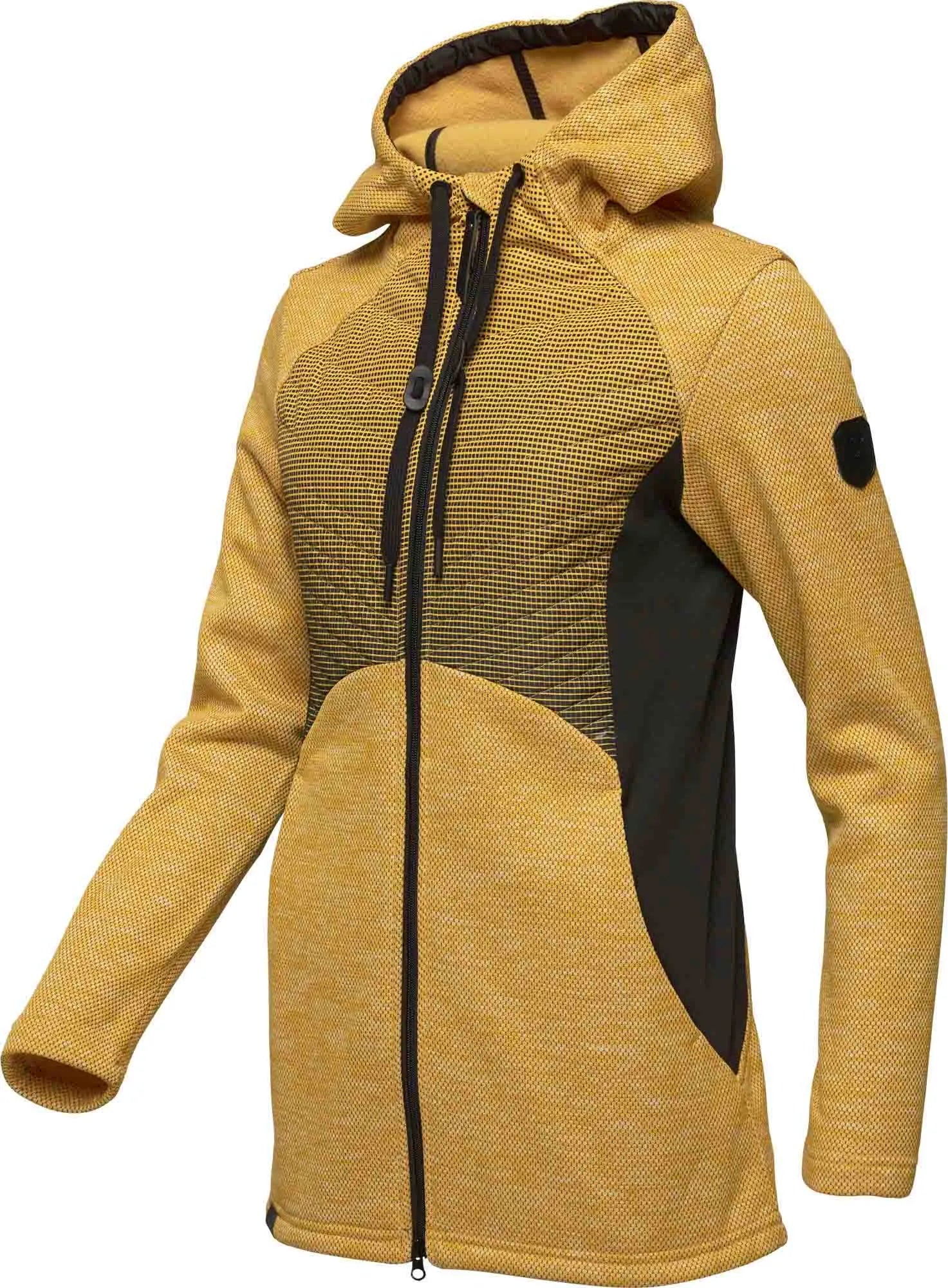 Pull de sport femme boucle galima jaune xs