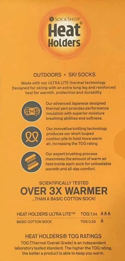 Meias de esqui Suportes de calor Apres Skiblue - 37-42