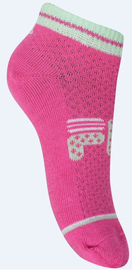 Fila calcetines paquete de 3 jr niña cuarto de lápiz labial mezcla 35-38