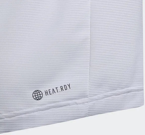 Børne t-shirt adidas jr q2 trykt tennis hvid 152