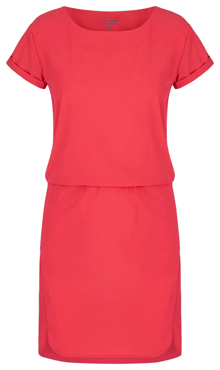 Vestido Loap Feminino Ubulina Rosa