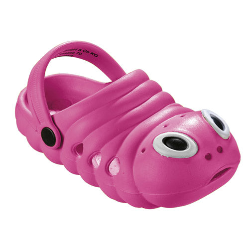 Beco Children's Clogs Caterpillar Pink