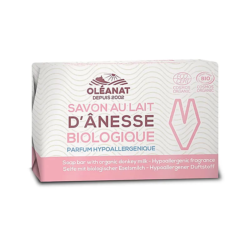 Oléanat Donkey Milk Soap Mildly Perfumed Bio --set Of 2 Pcs - 100 G