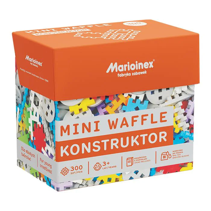 Конструктор Marioinex Mini Waffle - 300 бр
