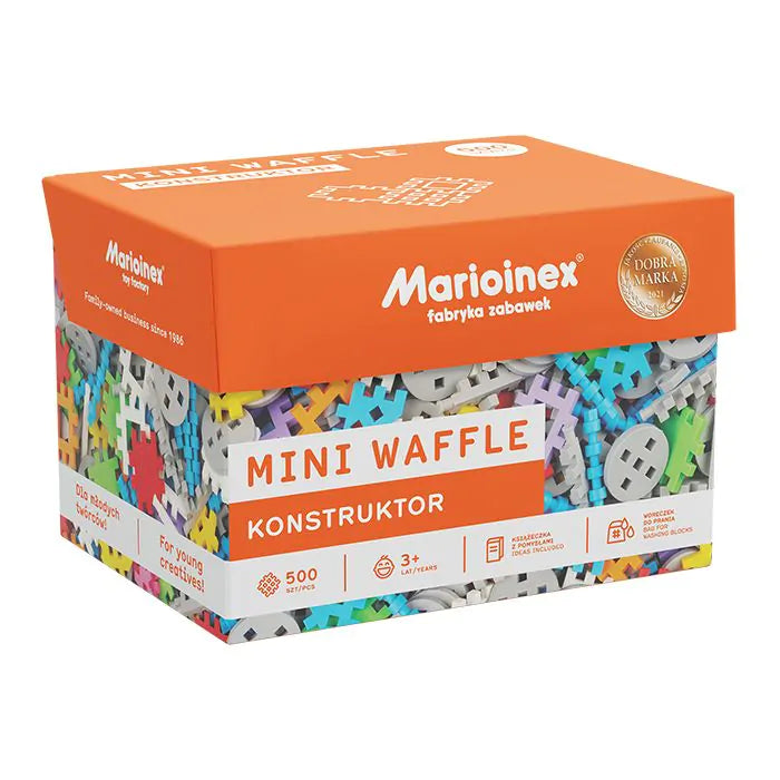 Конструктор Marioinex Mini Waffle - 500 бр
