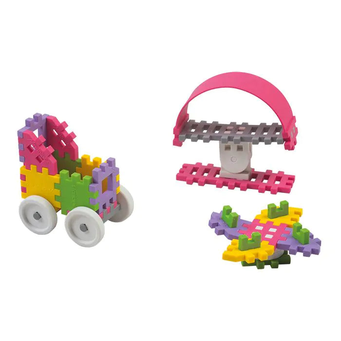 Marioinex Mini Waffle - 35 Piezas Constructor Rosa