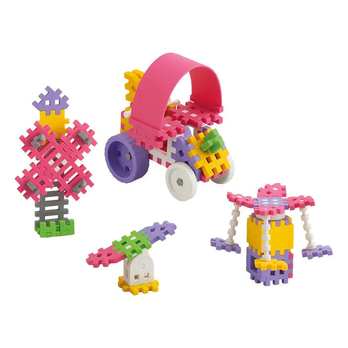 Marioinex Mini Waffle - 70 Piezas Constructor Rosa