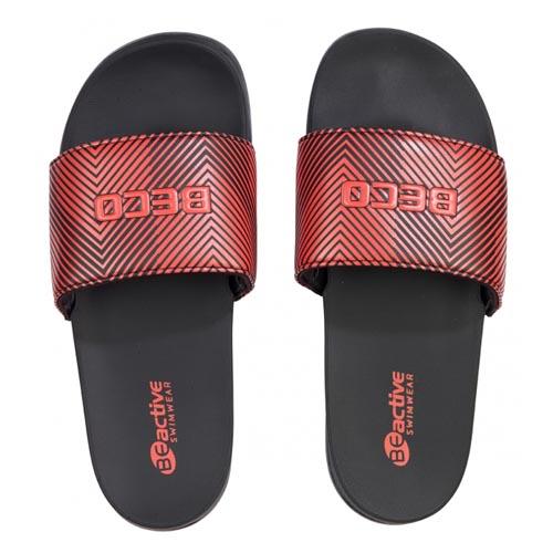 Beco Unisex Slides | Rød/sort