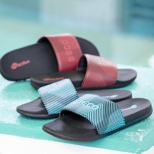 Beco Unisex Slides | Blue/black