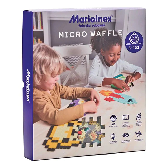 Marioinex Micro Waffle 517 бр + карти
