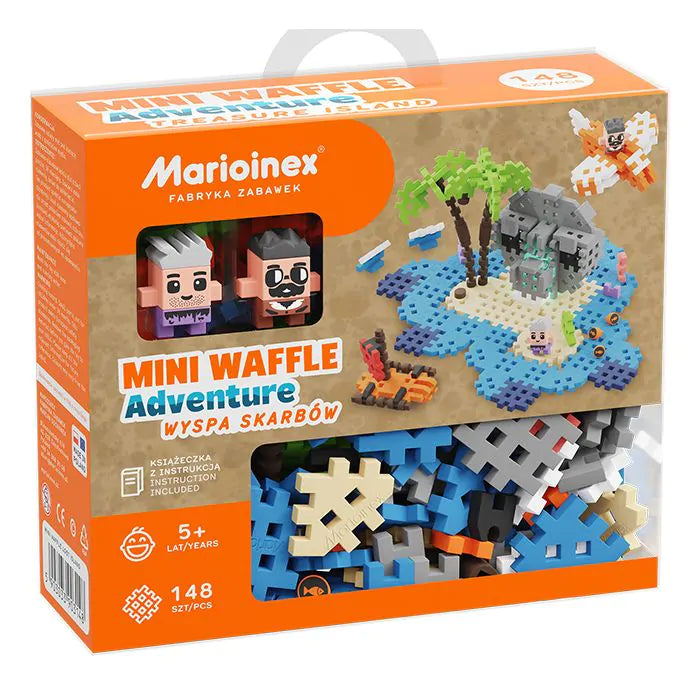 Marioinex Mini Waffle - Treasure Island 148 Pcs
