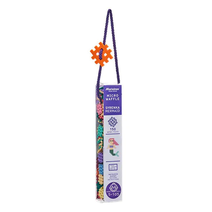 Marioinex Micro Waffle 150 Unidades Sereia
