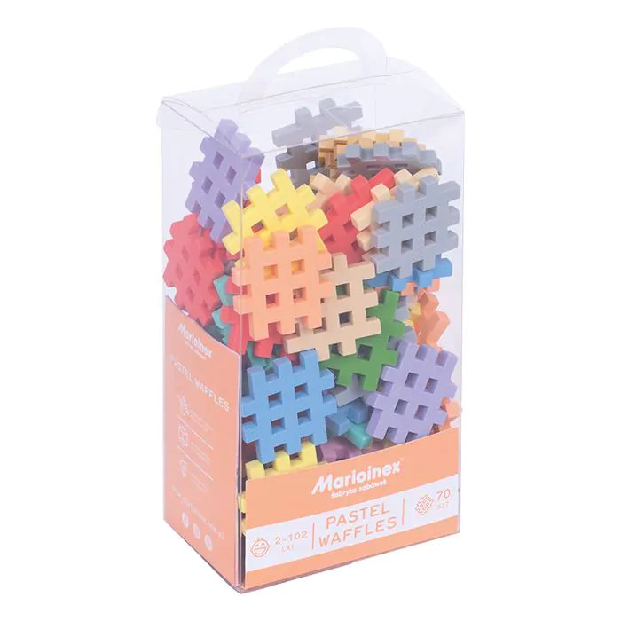 Marioinex Mini Waffle Pastel - 70 бр