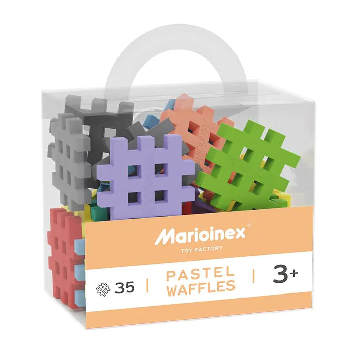 Marioinex Mini Waffle Pastel - 35 бр