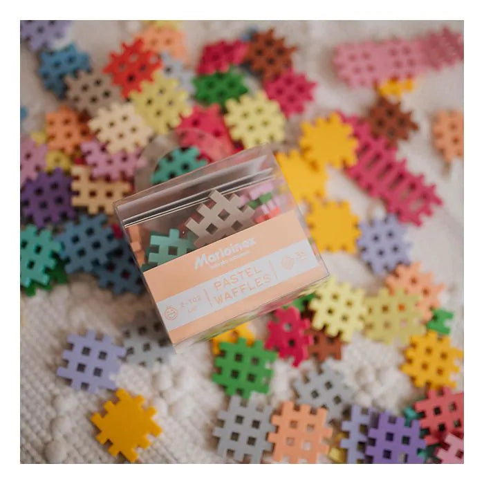 Marioinex Mini Waffle Pastel - 35 бр