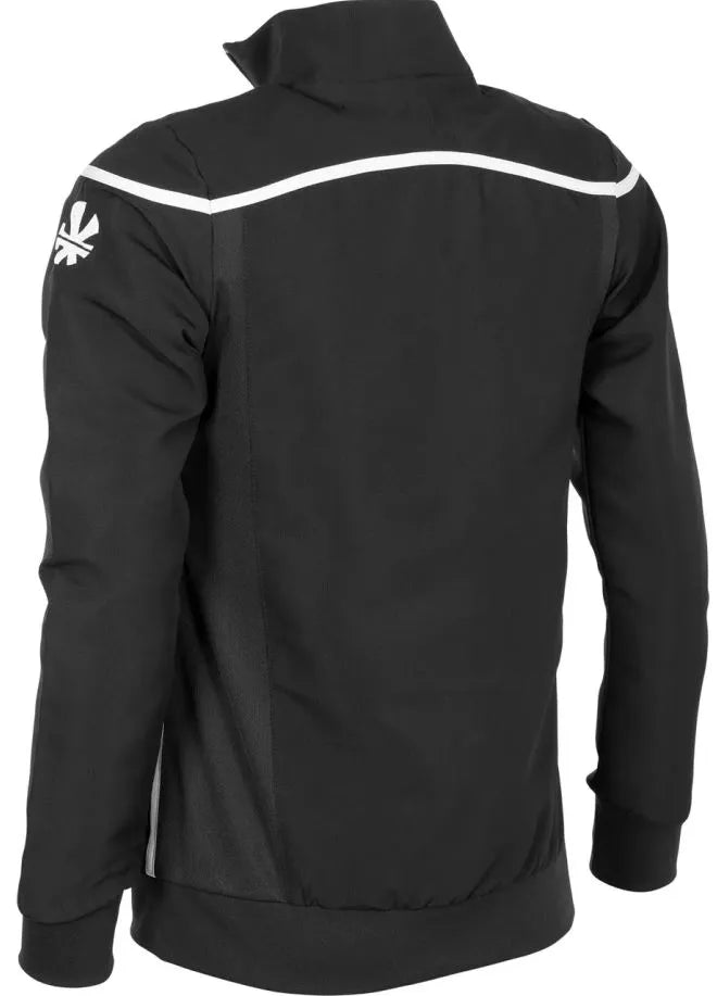 Jaqueta feminina reece varsity preto-branco m