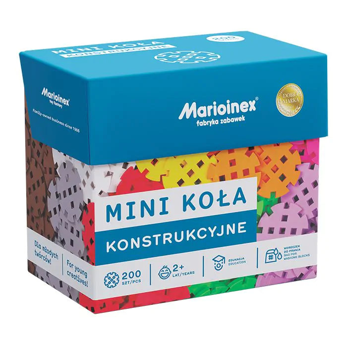 Конструкционни колела Marioinex Mini Waffle 200 бр