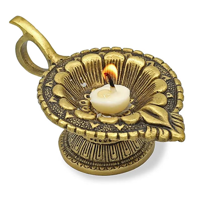 Orientální svícen Ohm - 290 G; 12x4 cm