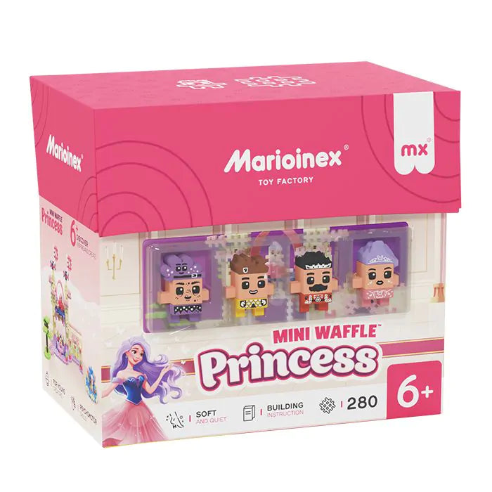 Marioinex Mini Gaufre - Princesse 280 Pièces