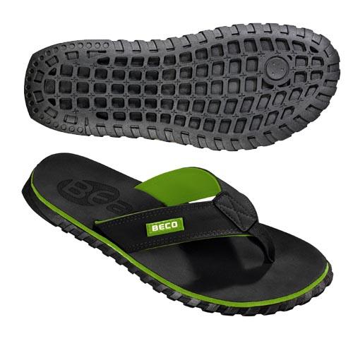 Infradito da uomo Beco | Verde/nero