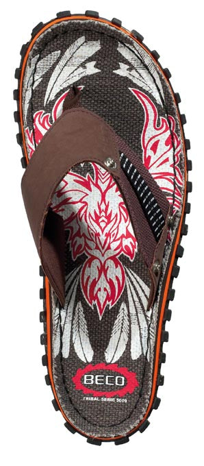 Beco Men's Flip-flops Brown