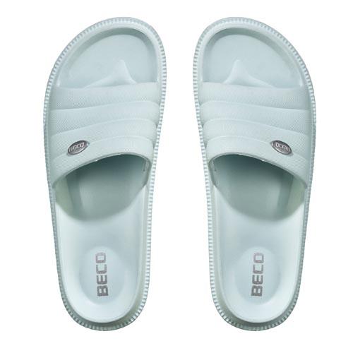 Beco Ladies Bath Slippers Easywalk | Aqua/turquoise