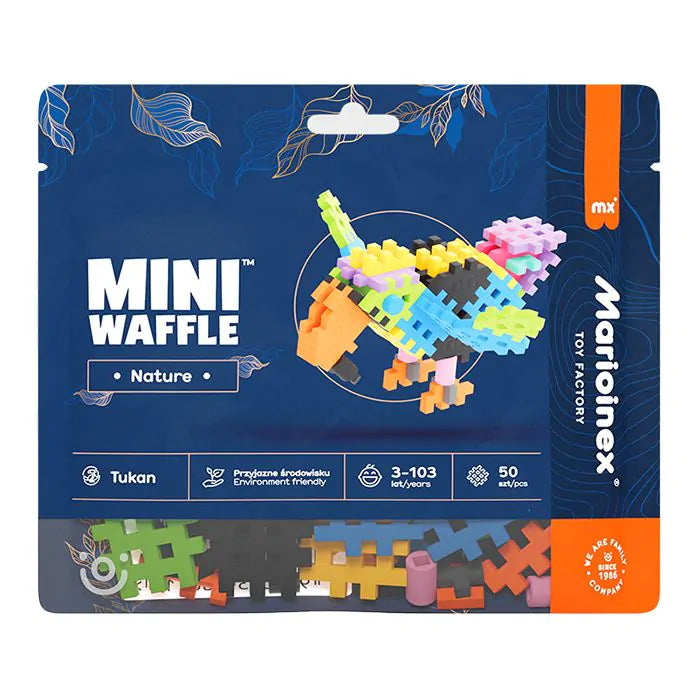 Marioinex Mini Waffle - Nature Toucan 50 Pcs