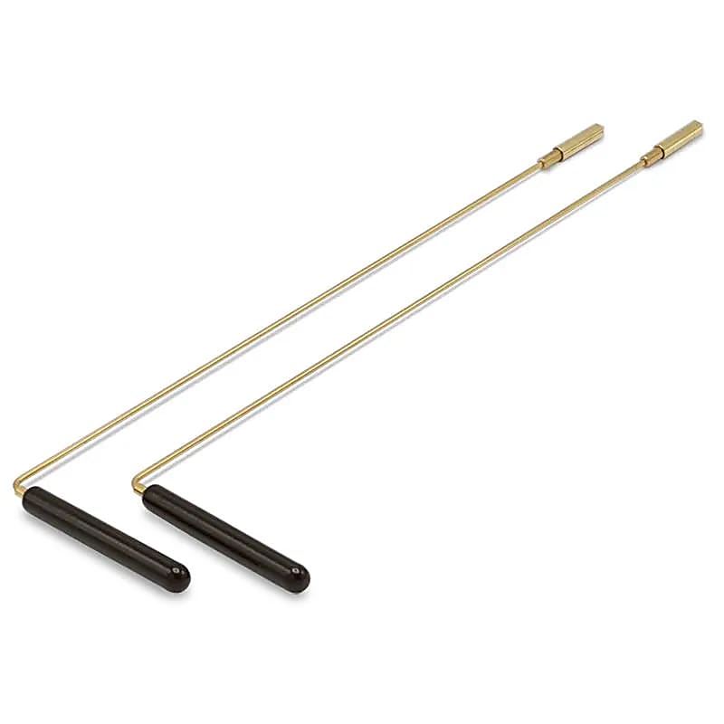 Dowsing Rod (pair) Brass - 40x11 Cm