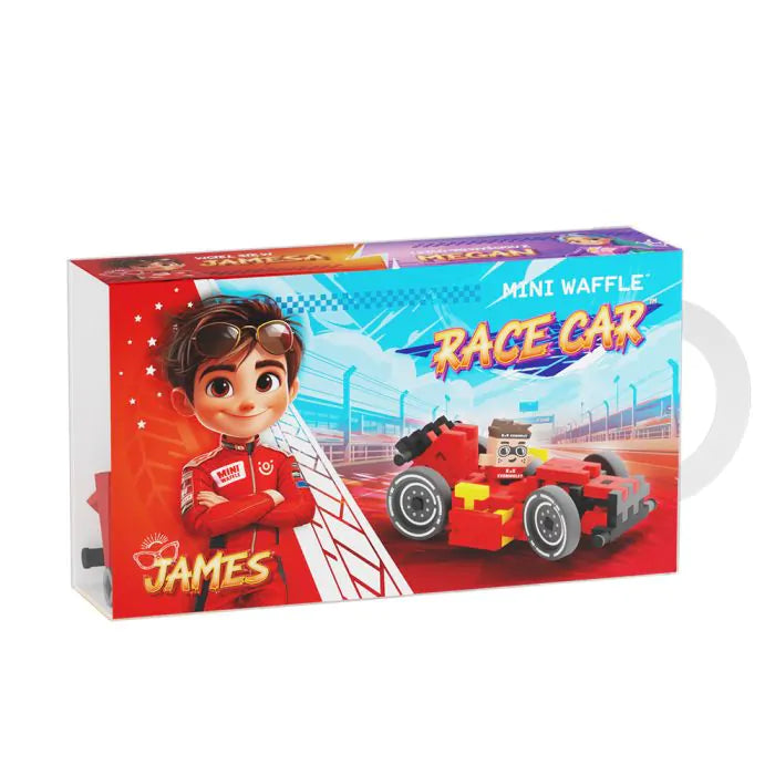 Marioinex Mini Waffle - Cars Race Car James