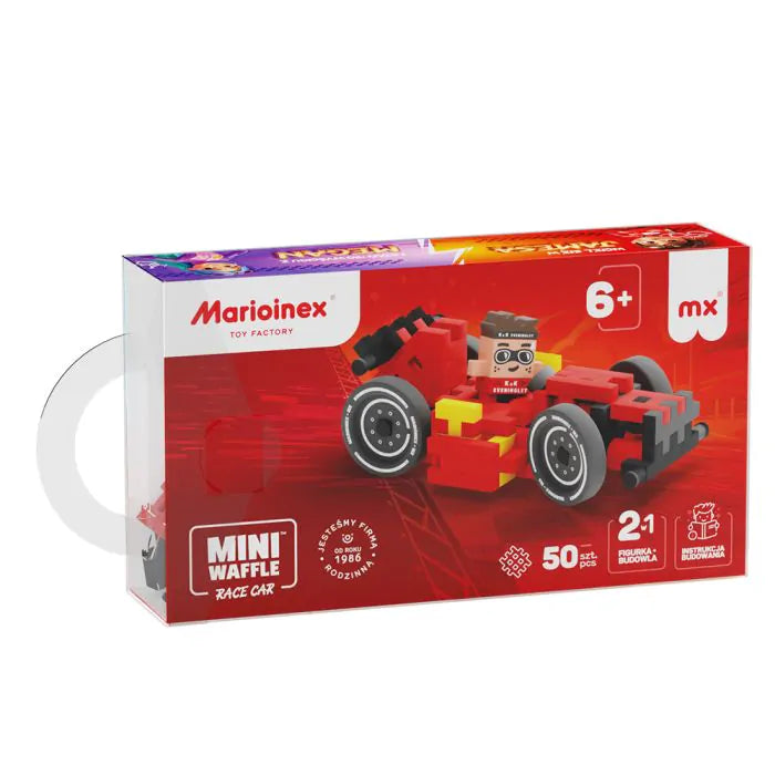 Marioinex Mini Waffle - Coches Coche de Carreras James