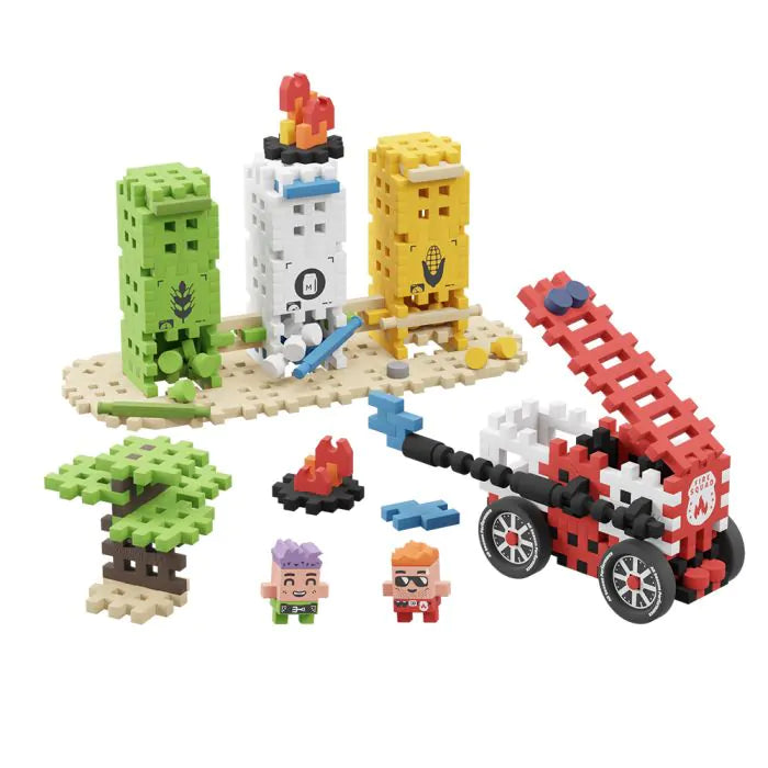 Marioinex Mini Waffle - Bomberos Ciudad 148 Uds