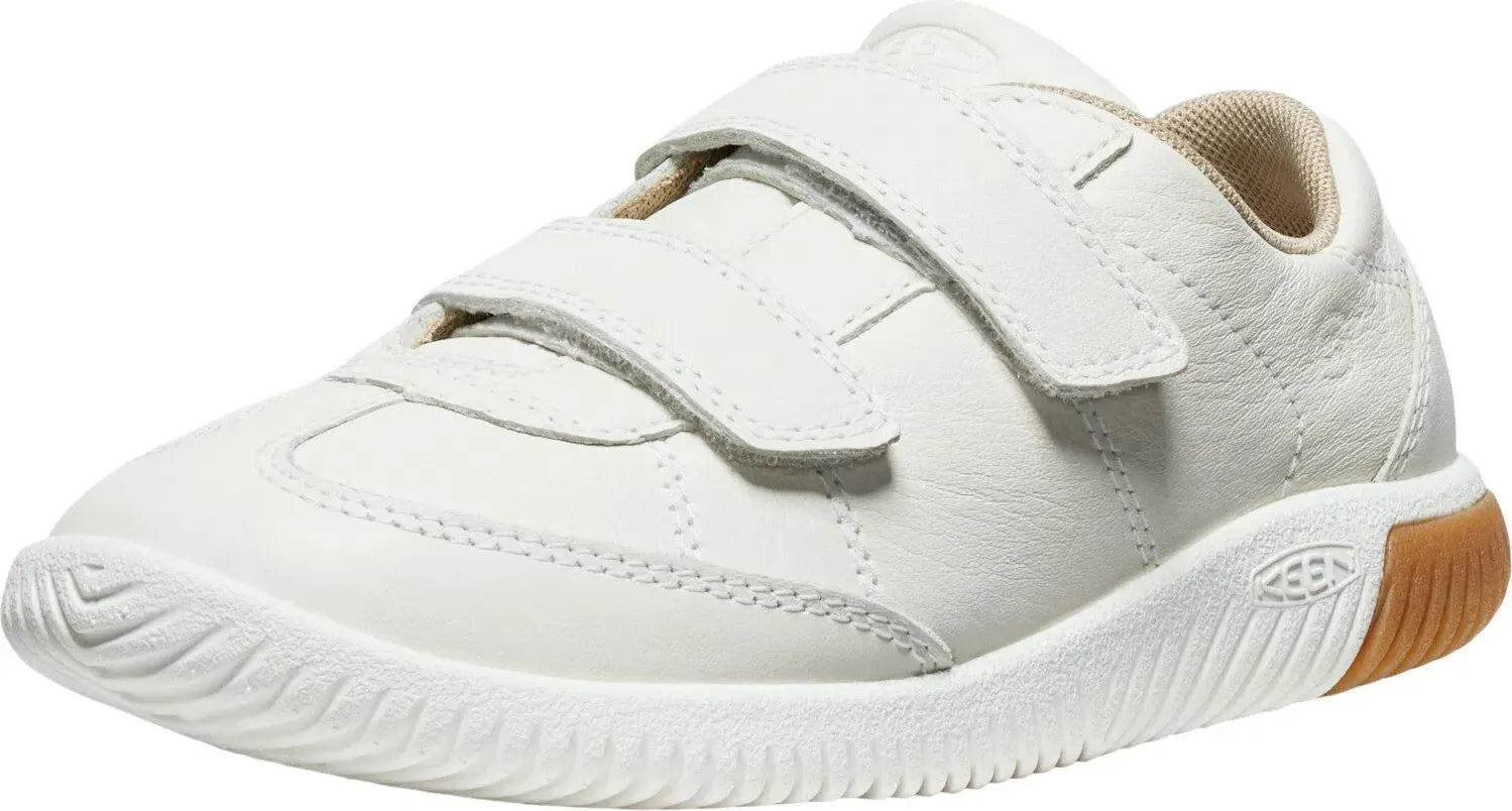 Keen Jr Knx T-toe Ds Y-star White/star White Kids' Leather Shoes