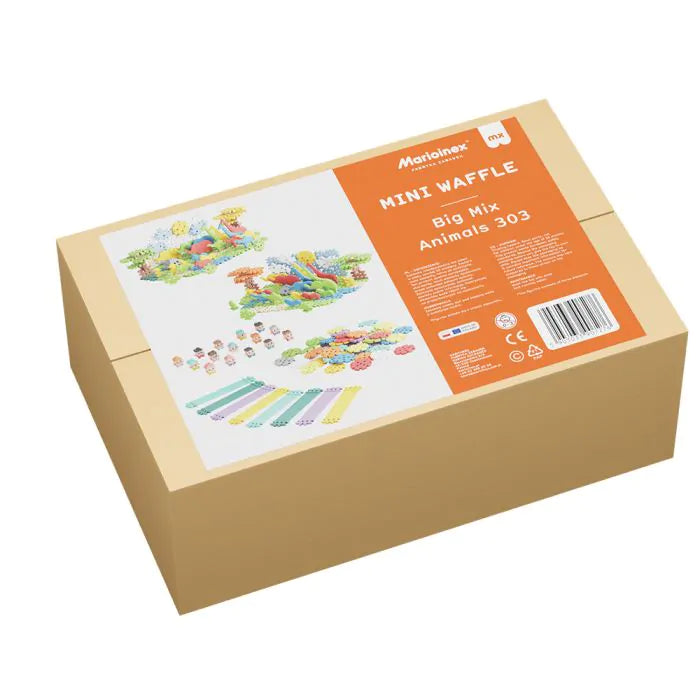 Marioinex Mini Waffle - Set Scuola Animali