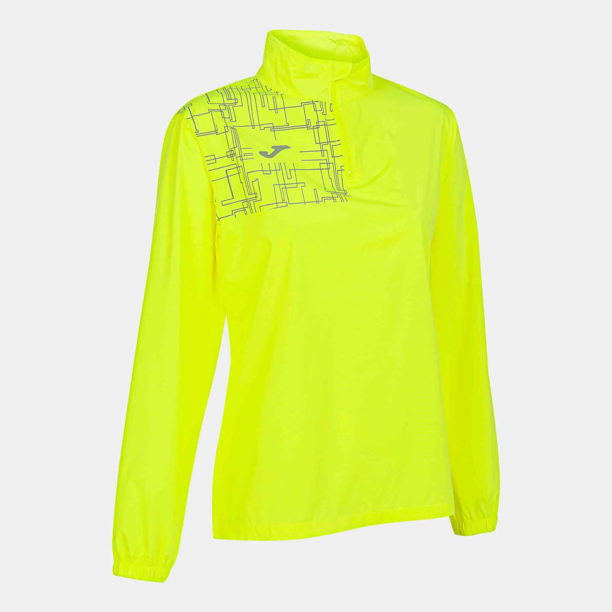 Damessweatshirt joma elite viii fluor geel l