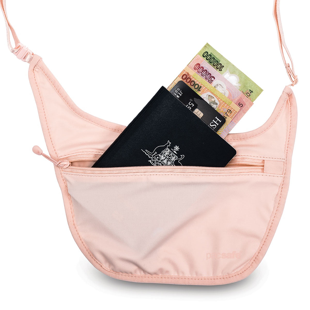Pacsafe Coversafe S80 Body Pouch Orchidée Rose