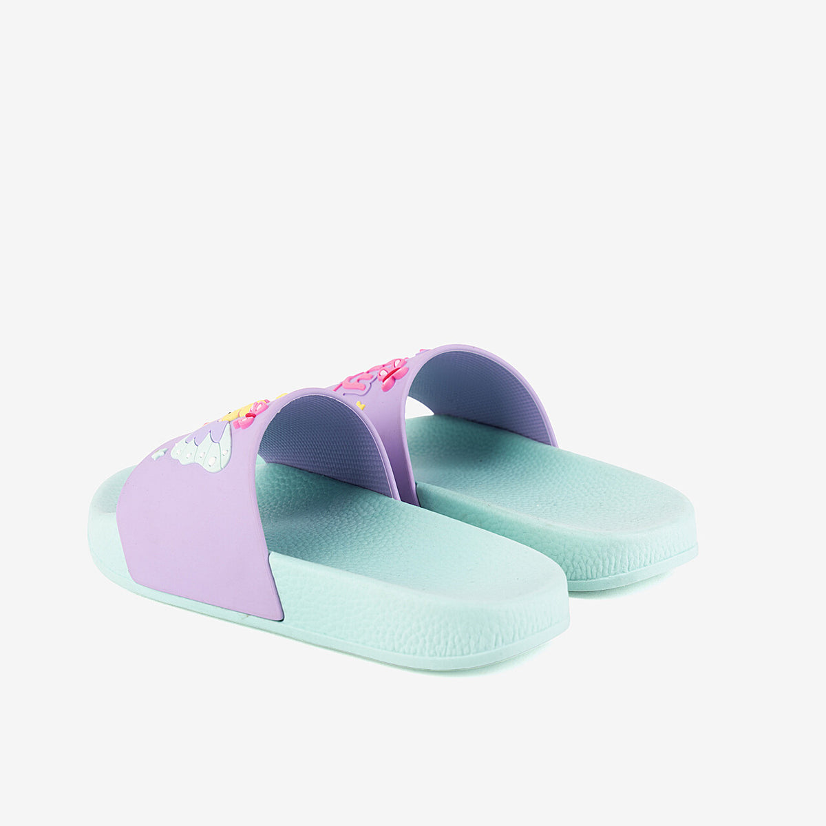 Kid’s Slides Coqui Ruki Children’s Slip-onslt. Mint/viola Fairy
