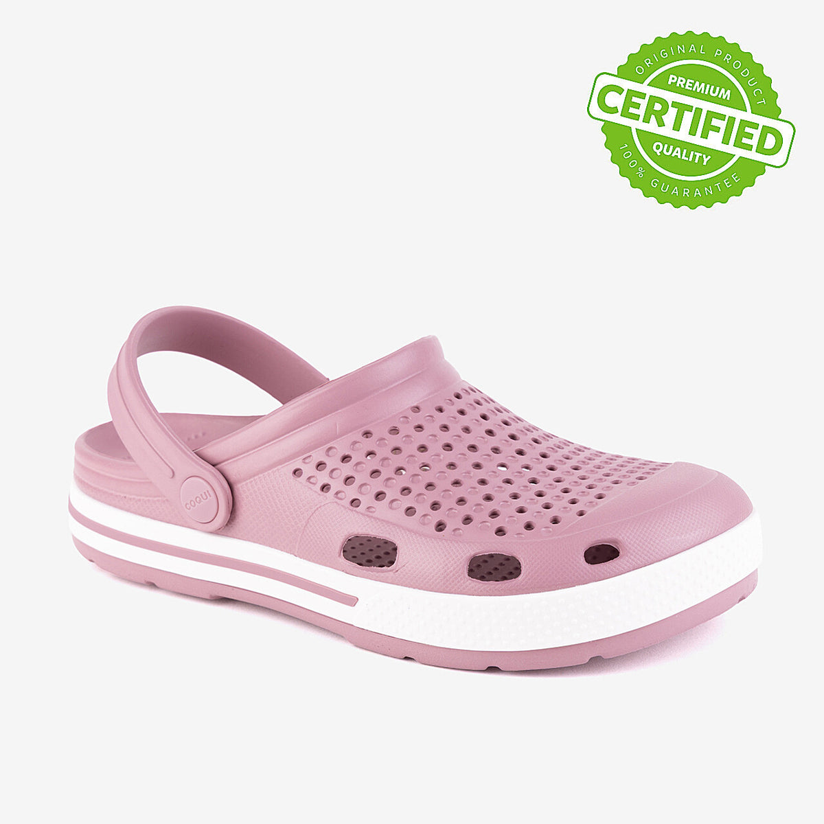 Women’s Clogs Coqui Clogs Lindored Purple-white