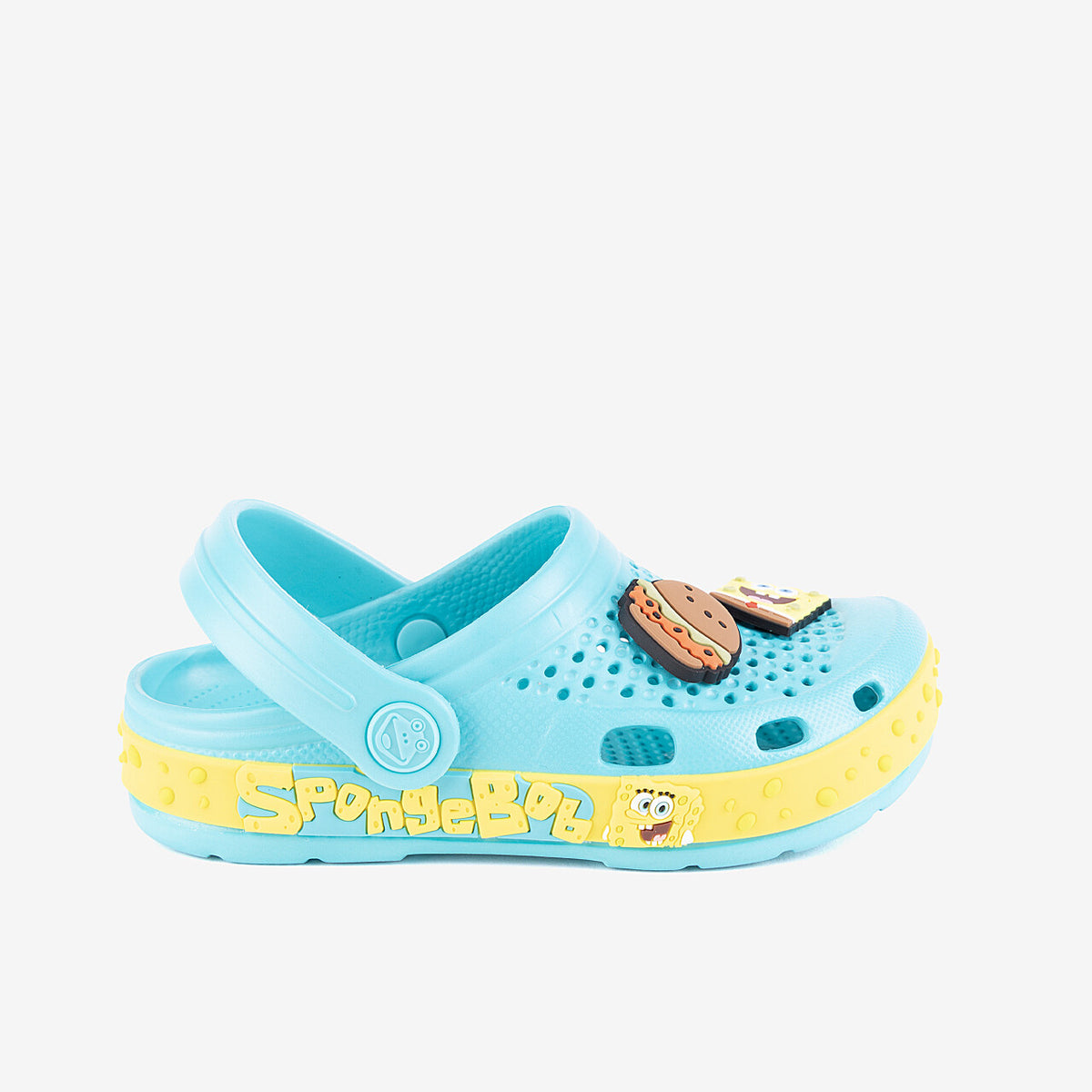 Gyerek klumpa Coqui Spongebob Lindo Clogsturquoise- Sárga