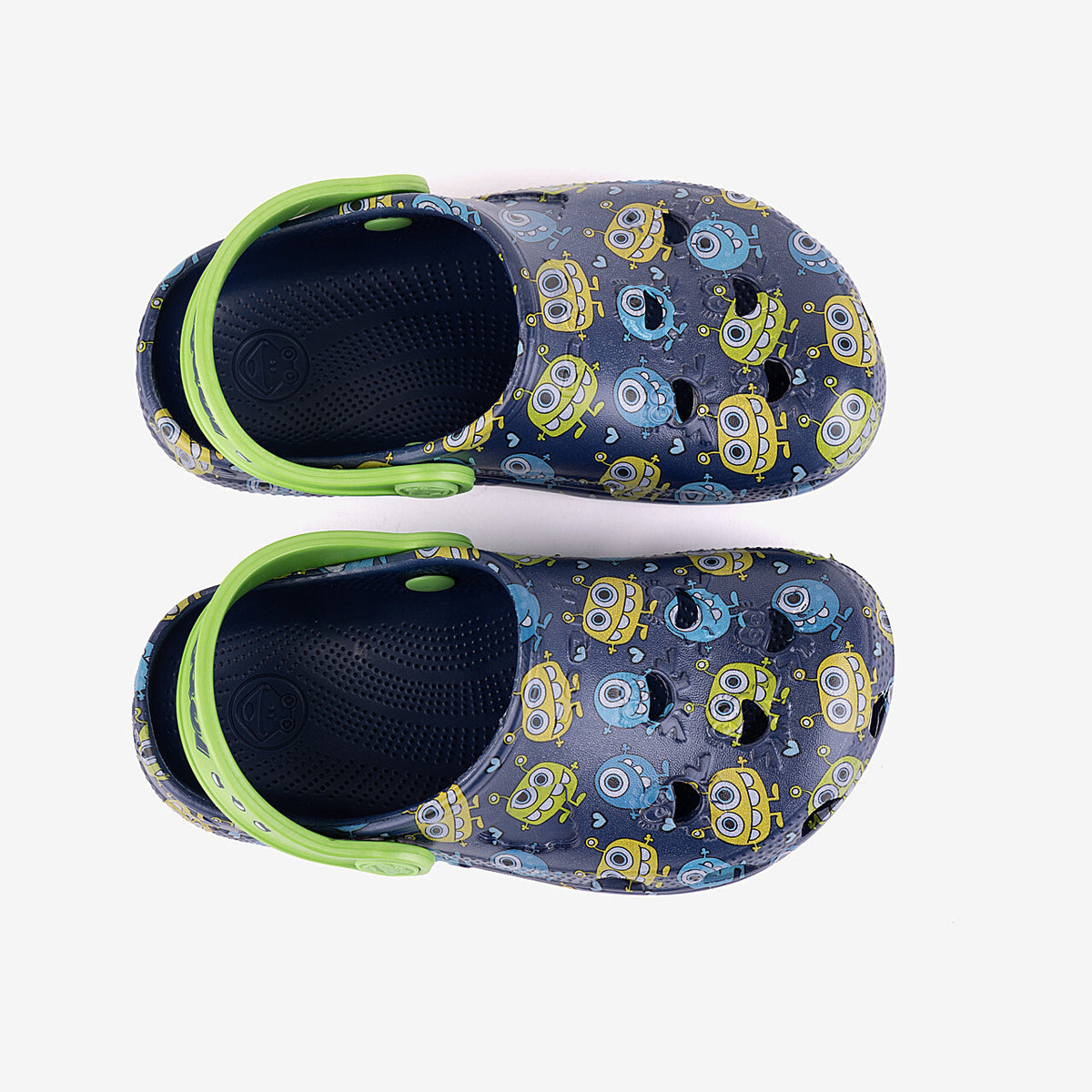 Kid’s Clogs Coqui Clogs Litte Frognavy With Monsters - 27/28