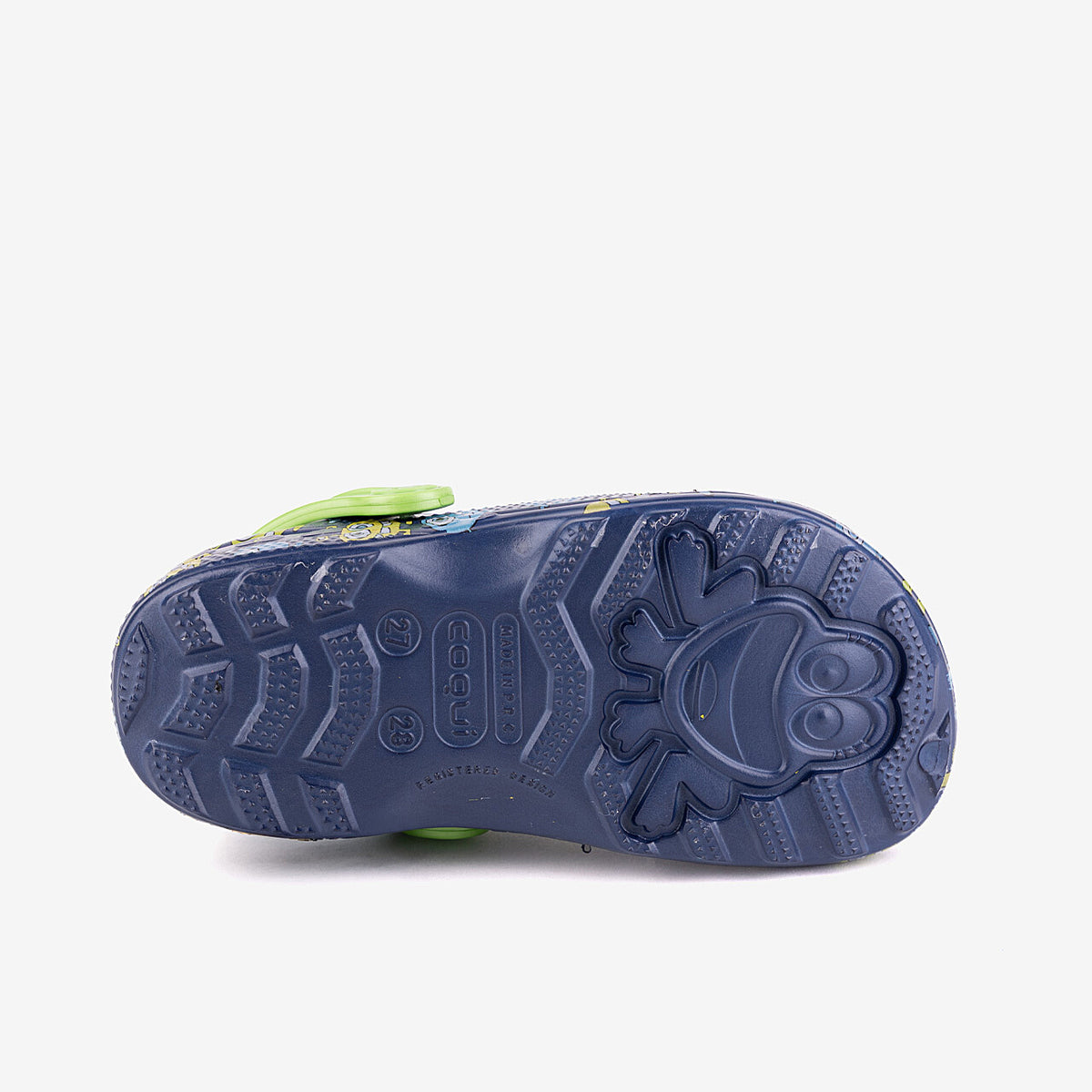 Kid’s Clogs Coqui Clogs Litte Frognavy With Monsters - 27/28