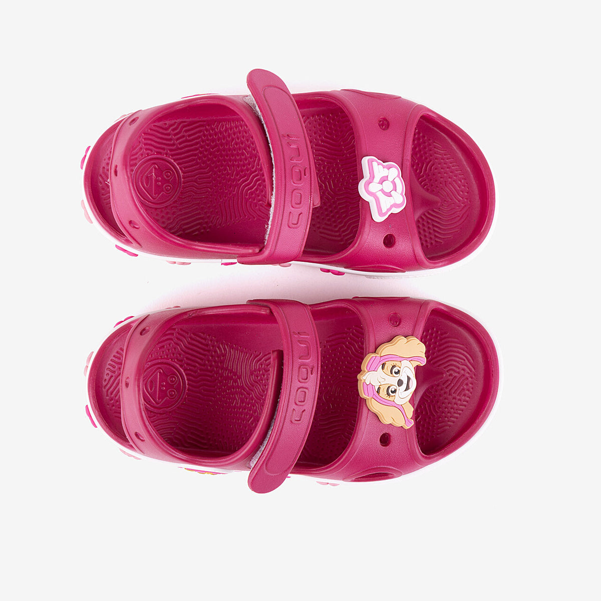 Kid’s Sandals Coqui Yogi Sandalsorchid Skye With Decoration