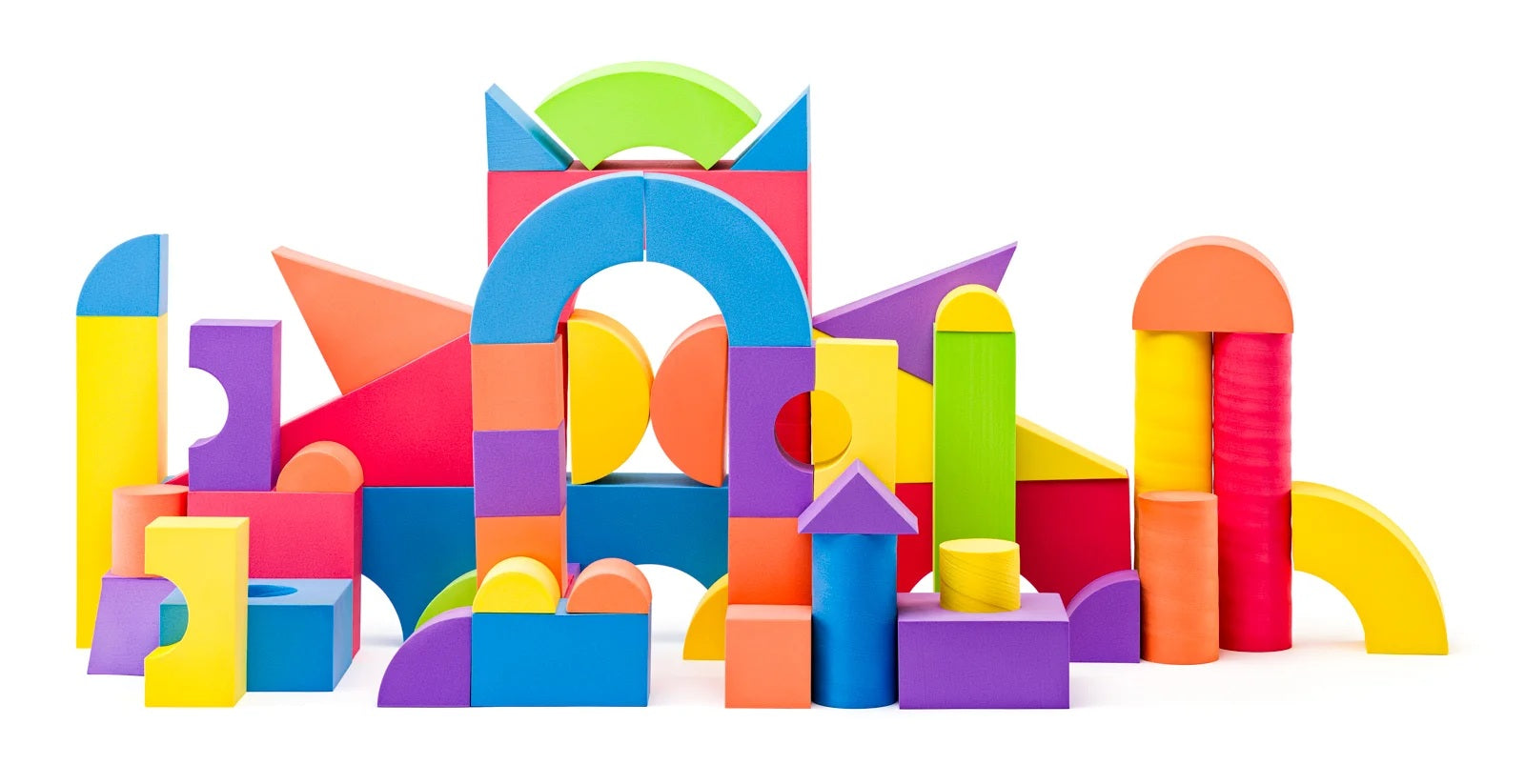 Foam Building Blocks 52 Pcs