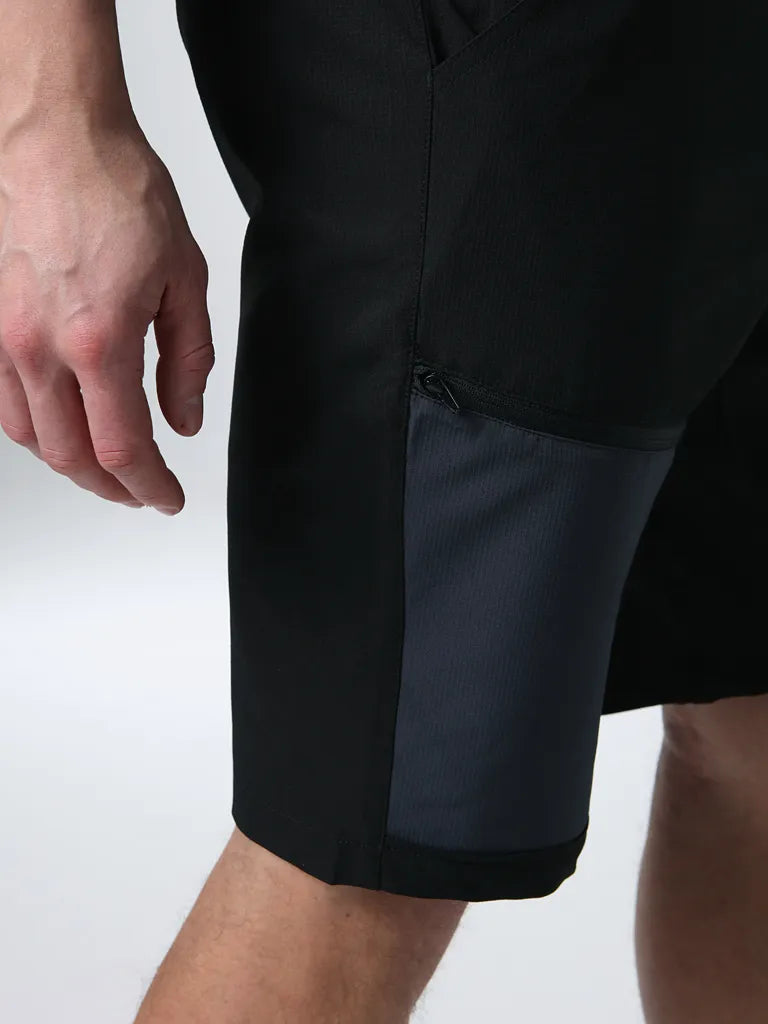 Pánske športové šortky loap uzac black m