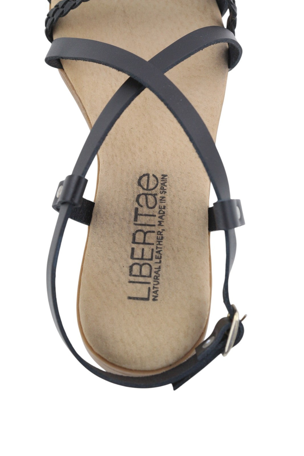 Black Leather Sandals
