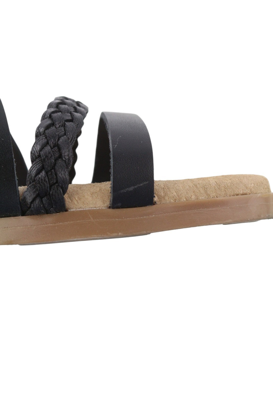 Black Leather Sandals