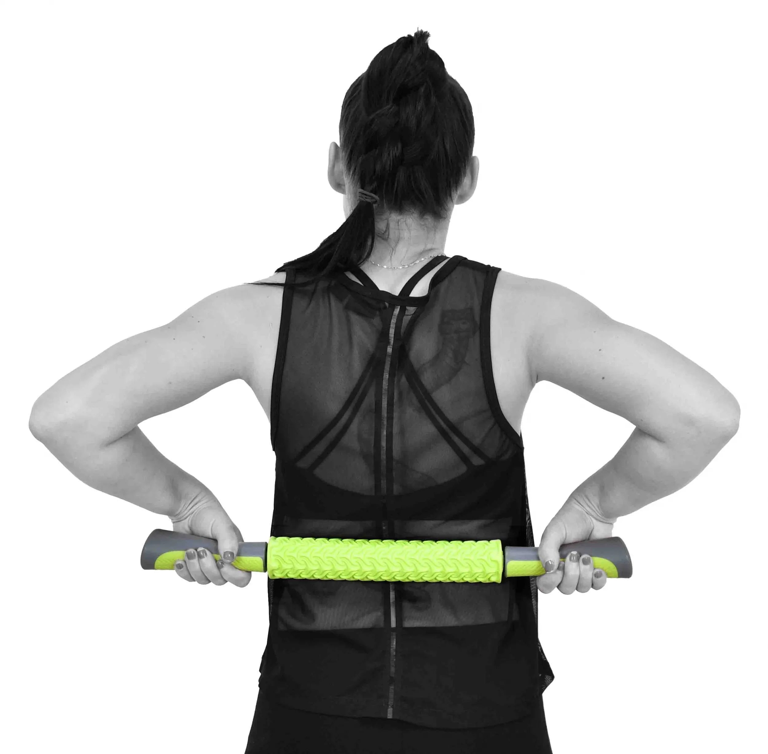 Massagestab Rollsoft Lifefit 53x4,5cm Grün