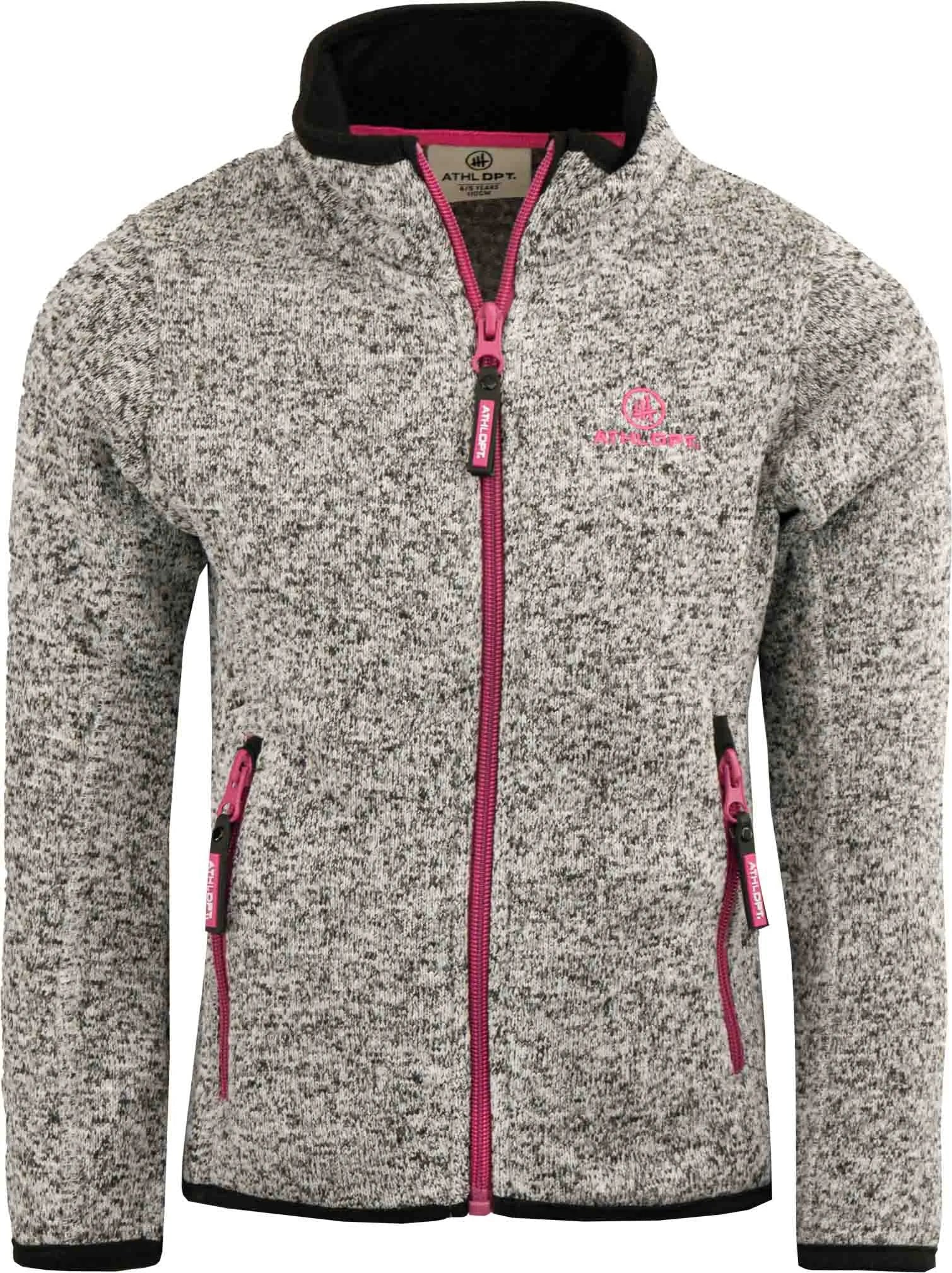 Sudadera infantil athl. dpt viveka gris melange 128-134