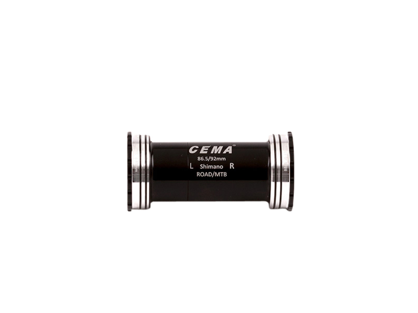 Cema Bottom Bracket Bb86 - Bb92 Interlock Black