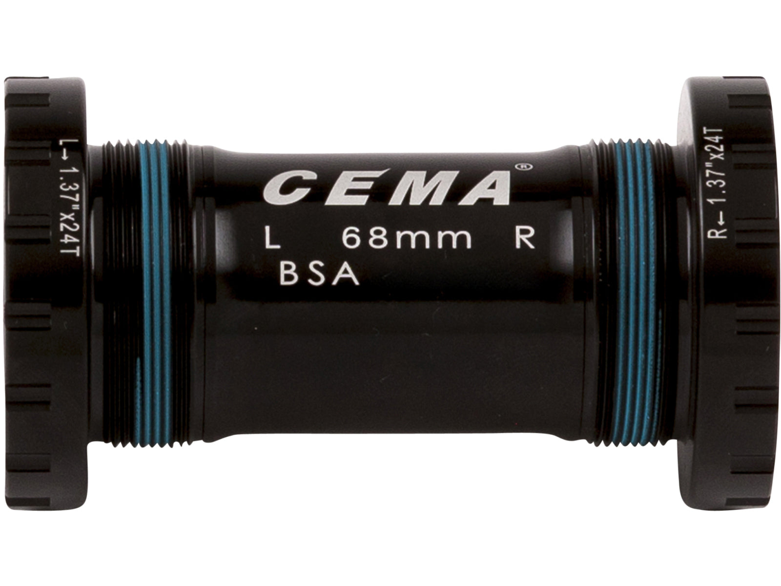Cema Bottom Bracket Bsa Black
